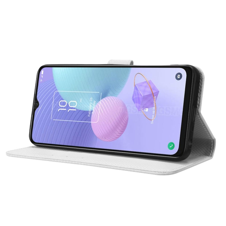 For TCL 405 / 406 T506D Diamond Texture Leather Phone Case