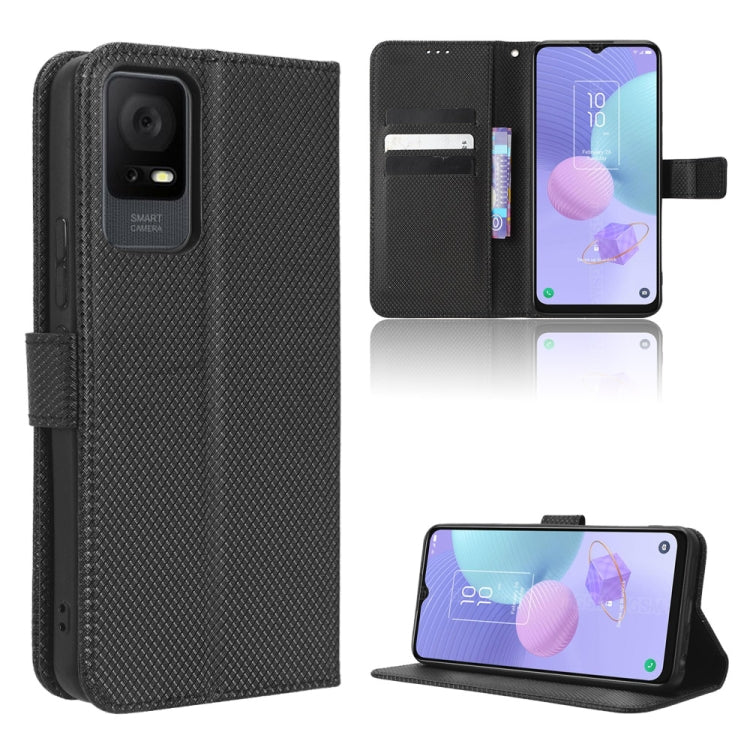For TCL 405 / 406 T506D Diamond Texture Leather Phone Case