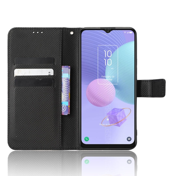 For TCL 405 / 406 T506D Diamond Texture Leather Phone Case