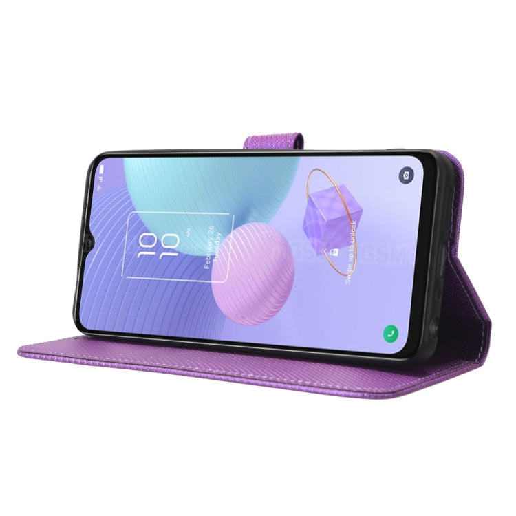 For TCL 405 / 406 T506D Diamond Texture Leather Phone Case