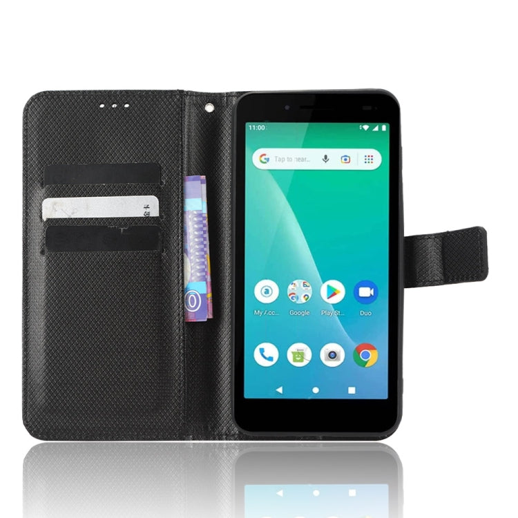 For Unimax UMX U696CL Diamond Texture Leather Phone Case