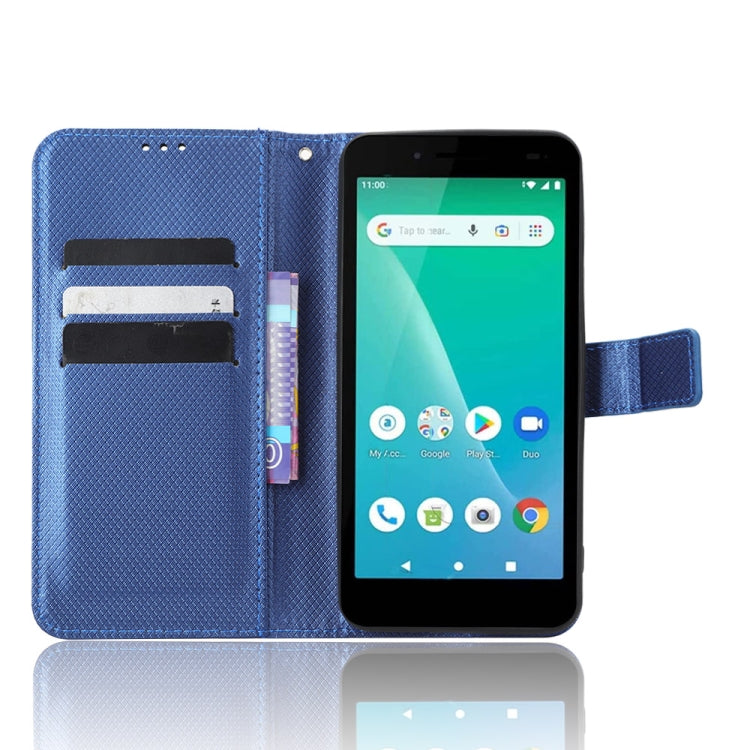 For Unimax UMX U696CL Diamond Texture Leather Phone Case