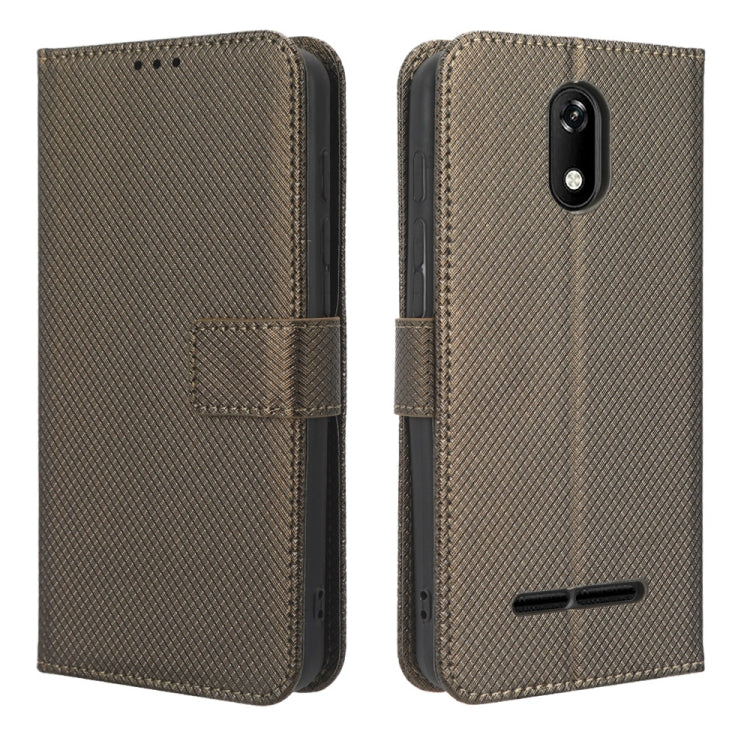 For Unimax UMX U696CL Diamond Texture Leather Phone Case