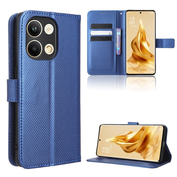 For OPPO Reno9 / Reno9 Pro 5G Diamond Texture Leather Phone Case