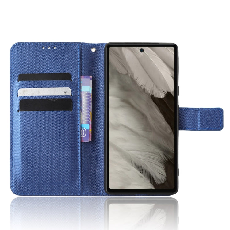 For Google Pixel 7a Diamond Texture Leather Phone Case