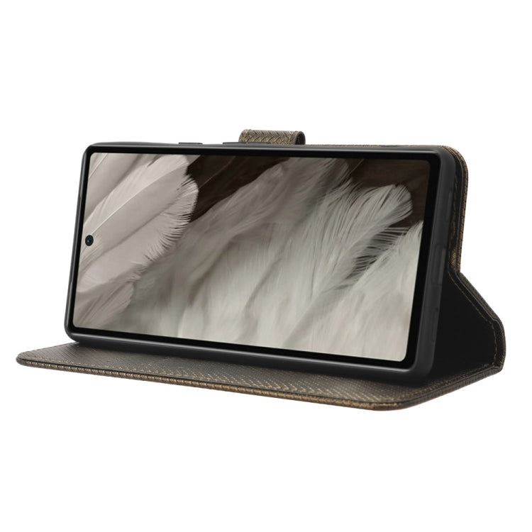 For Google Pixel 7a Diamond Texture Leather Phone Case