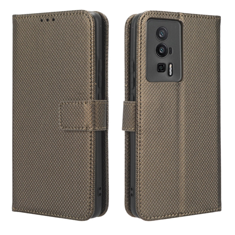 For Xiaomi Redmi K60 5G / K60 Pro Diamond Texture Leather Phone Case