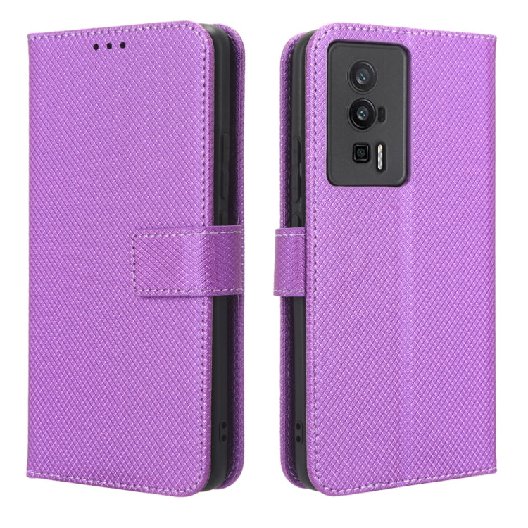 For Xiaomi Redmi K60 5G / K60 Pro Diamond Texture Leather Phone Case