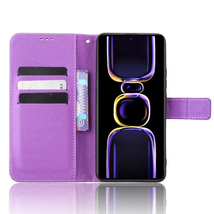 For Xiaomi Redmi K60 5G / K60 Pro Diamond Texture Leather Phone Case