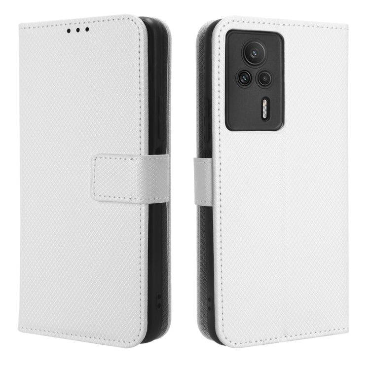 For Xiaomi Redmi K60E 5G Diamond Texture Leather Phone Case