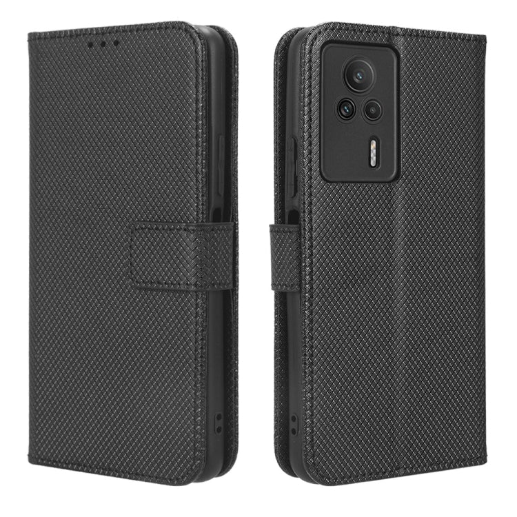 For Xiaomi Redmi K60E 5G Diamond Texture Leather Phone Case