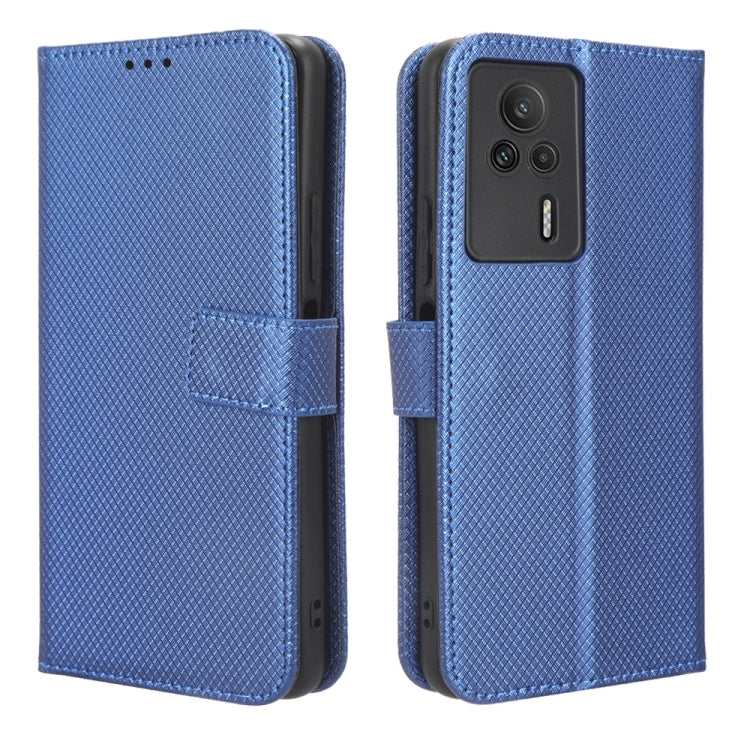 For Xiaomi Redmi K60E 5G Diamond Texture Leather Phone Case