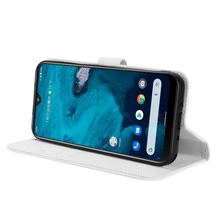 For Kyocera Android One S10 Diamond Texture Leather Phone Case