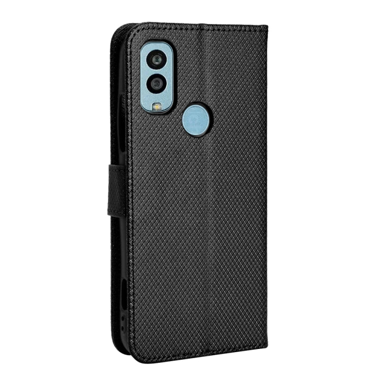 For Kyocera Android One S10 Diamond Texture Leather Phone Case