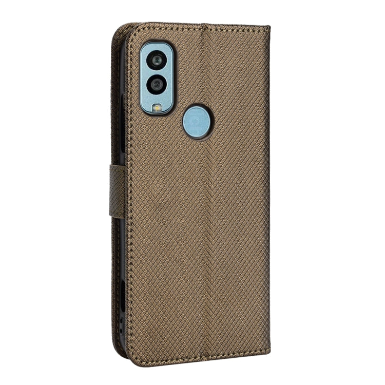 For Kyocera Android One S10 Diamond Texture Leather Phone Case
