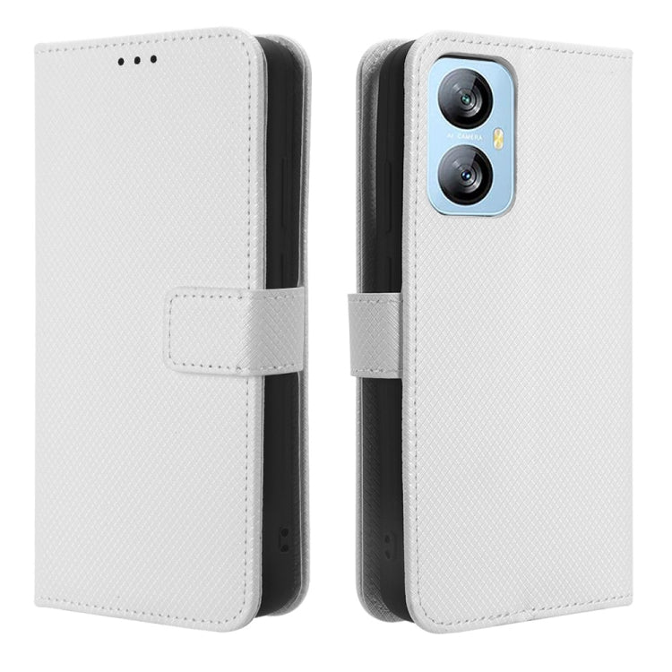 For Blackview A52 Diamond Texture Leather Phone Case