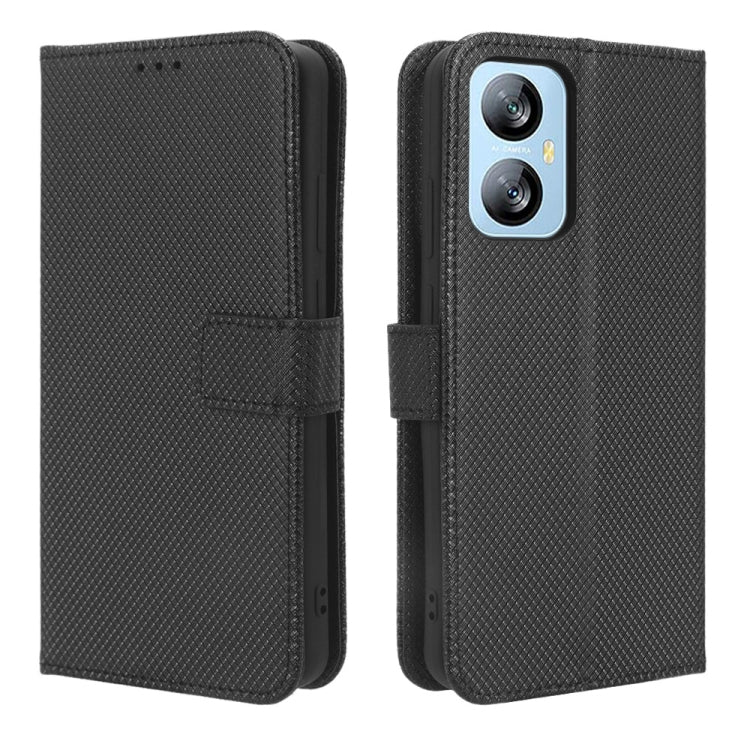 For Blackview A52 Diamond Texture Leather Phone Case