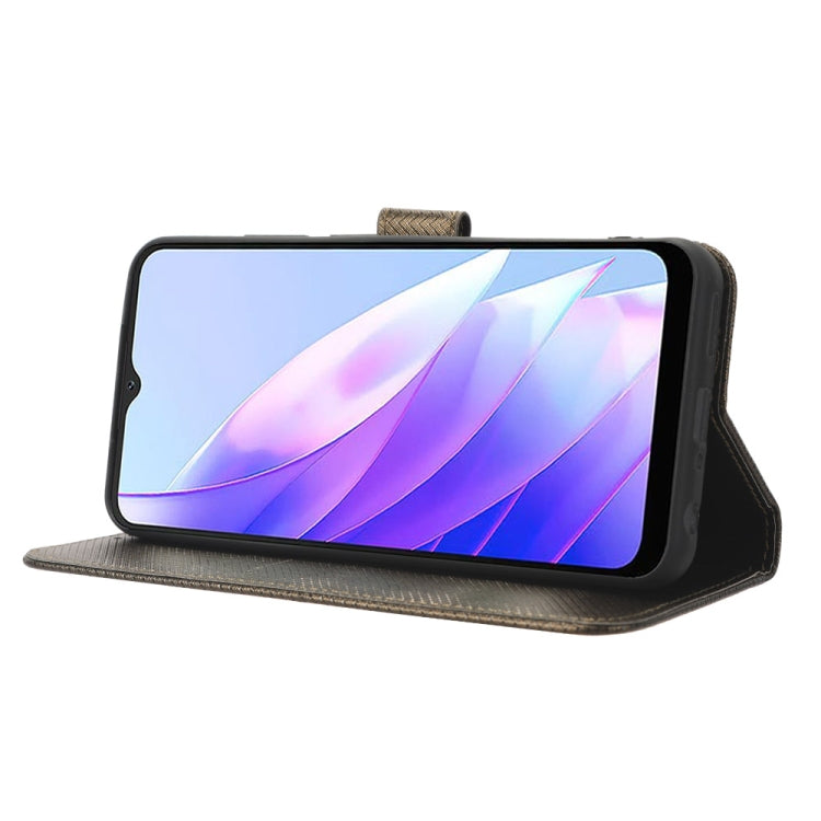 For Blackview A52 Diamond Texture Leather Phone Case