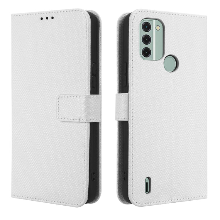 For Nokia C31 Diamond Texture Leather Phone Case