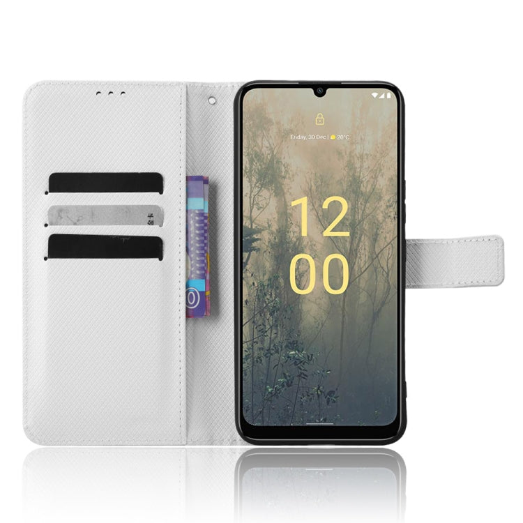 For Nokia C31 Diamond Texture Leather Phone Case