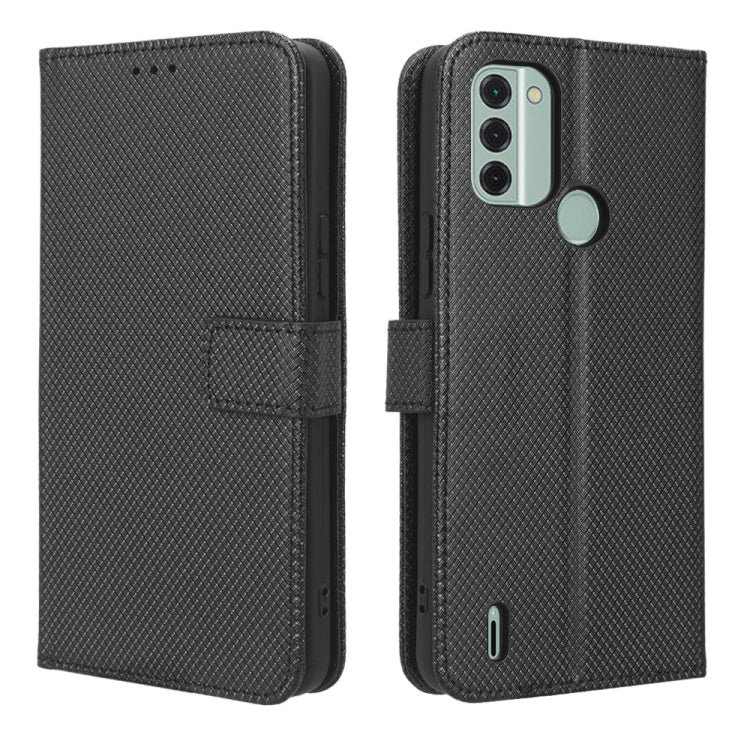 For Nokia C31 Diamond Texture Leather Phone Case