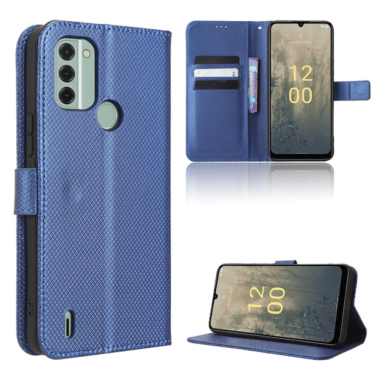 For Nokia C31 Diamond Texture Leather Phone Case