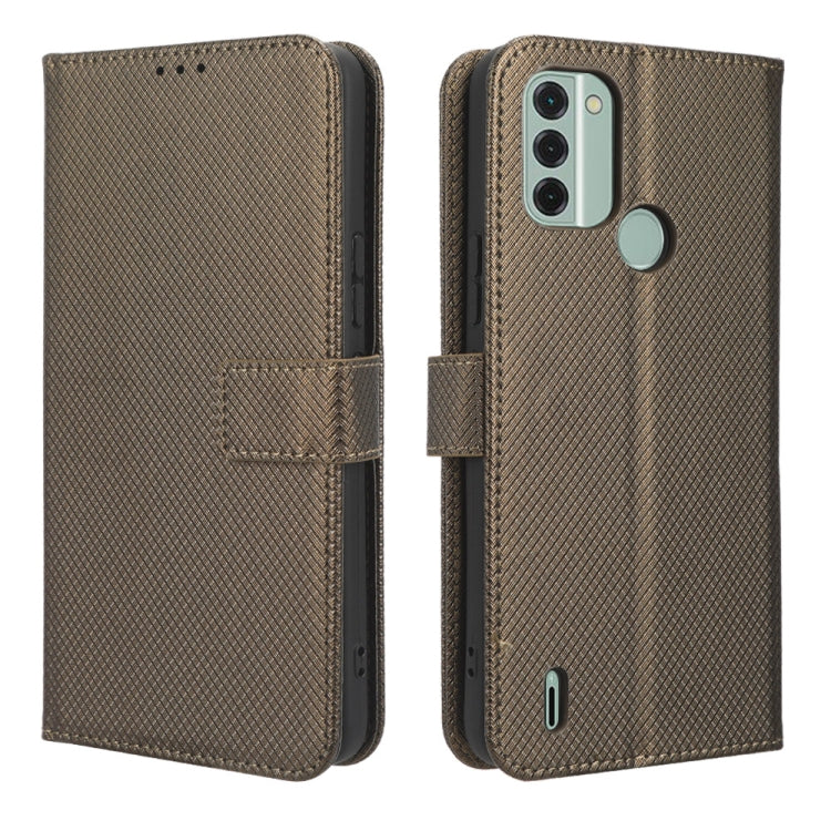 For Nokia C31 Diamond Texture Leather Phone Case
