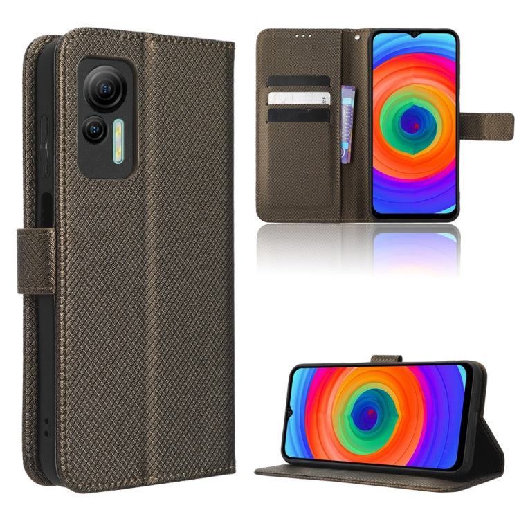 For Ulefone Note 14 Diamond Texture Leather Phone Case