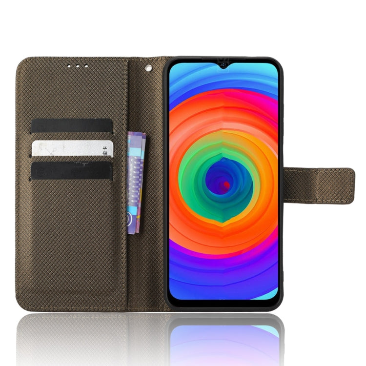 For Ulefone Note 14 Diamond Texture Leather Phone Case