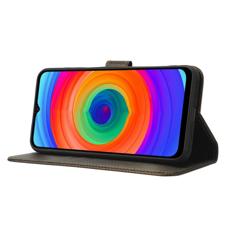 For Ulefone Note 14 Diamond Texture Leather Phone Case