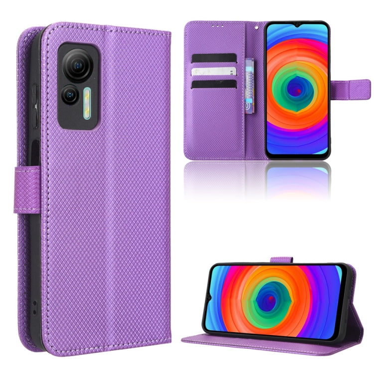 For Ulefone Note 14 Diamond Texture Leather Phone Case