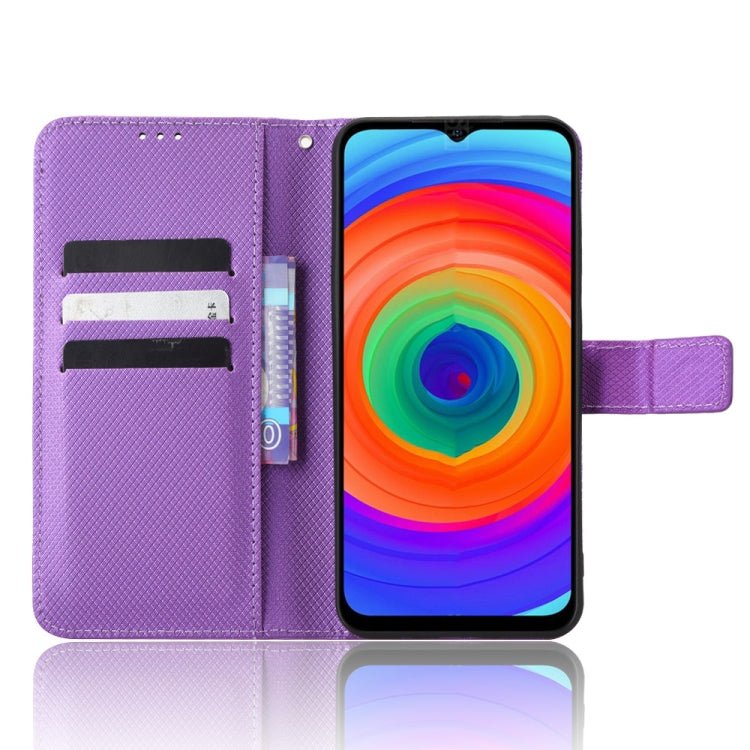 For Ulefone Note 14 Diamond Texture Leather Phone Case