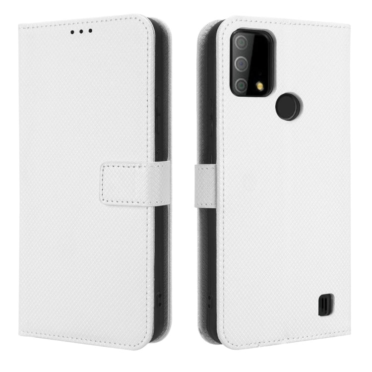 For Vodafone Smart V22 Diamond Texture Leather Phone Case