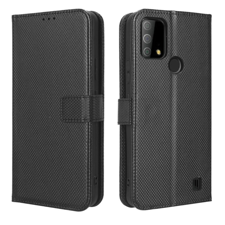 For Vodafone Smart V22 Diamond Texture Leather Phone Case