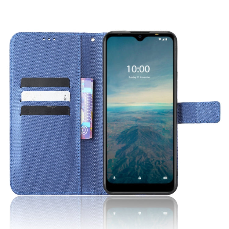 For Vodafone Smart V22 Diamond Texture Leather Phone Case