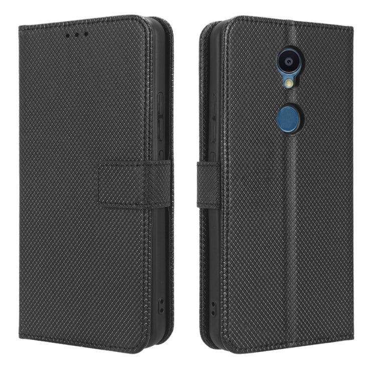 For Sharp Rouvo V Diamond Texture Leather Phone Case