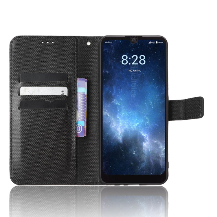 For Sharp Rouvo V Diamond Texture Leather Phone Case
