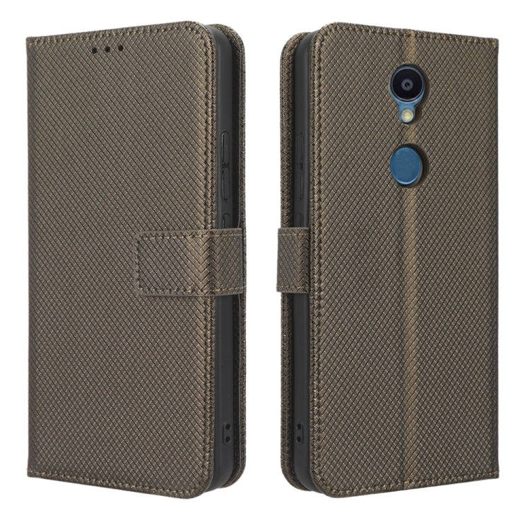 For Sharp Rouvo V Diamond Texture Leather Phone Case