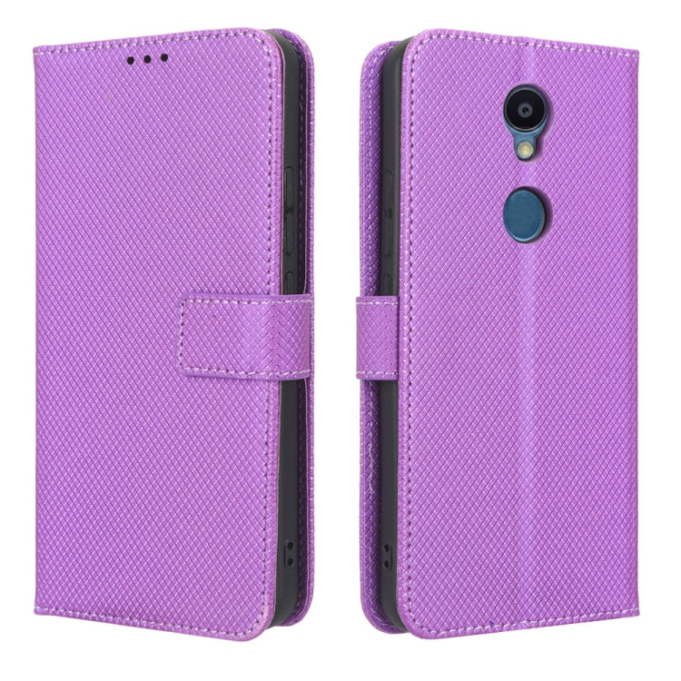 For Sharp Rouvo V Diamond Texture Leather Phone Case