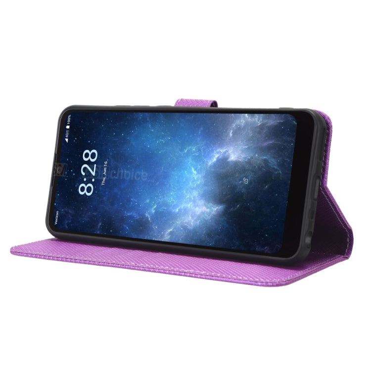 For Sharp Rouvo V Diamond Texture Leather Phone Case