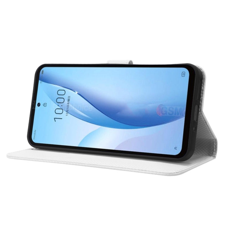 For ZTE Libero 5G III Diamond Texture Leather Phone Case