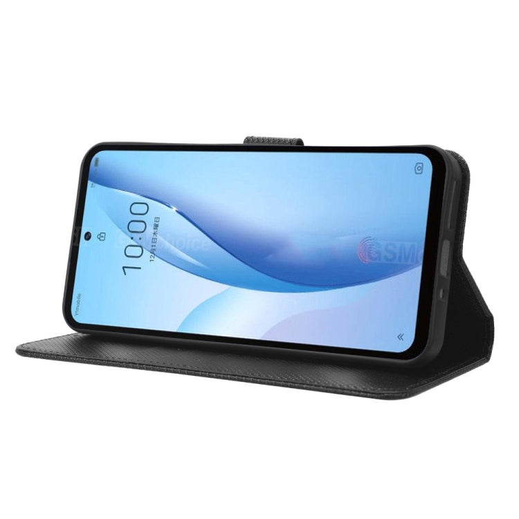 For ZTE Libero 5G III Diamond Texture Leather Phone Case