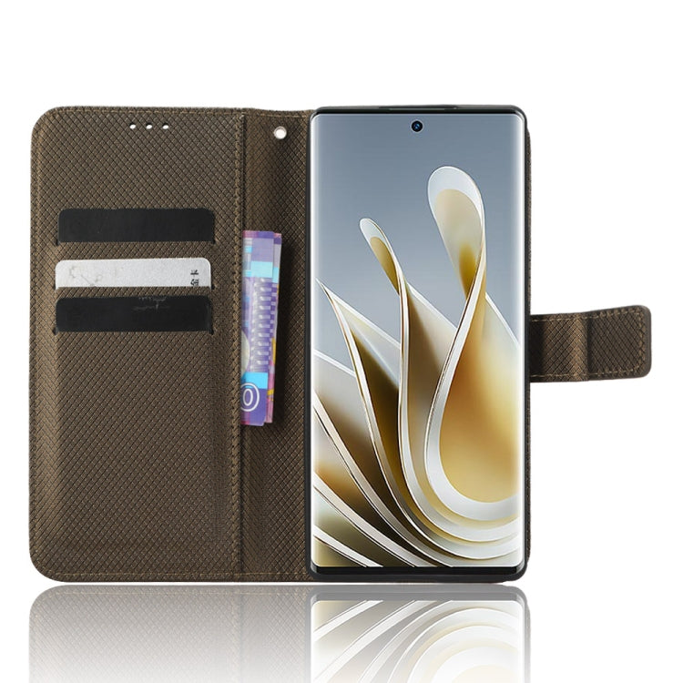 For ZTE nubia Z50 Diamond Texture Leather Phone Case