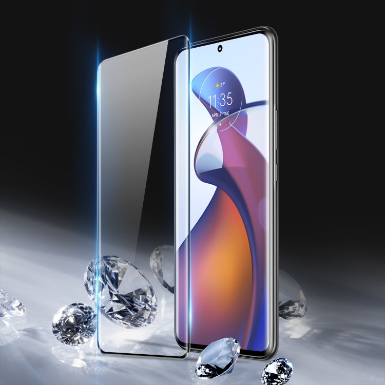 For Motorola Edge 30 Fusion 10pcs DUX DUCIS 0.33mm 9H Medium Alumina HD Full Screen Tempered Glass Film