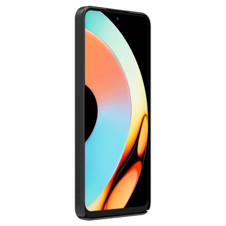 For Realme 10 Pro 5G NILLKIN Black Mirror Series Camshield PC Phone Case