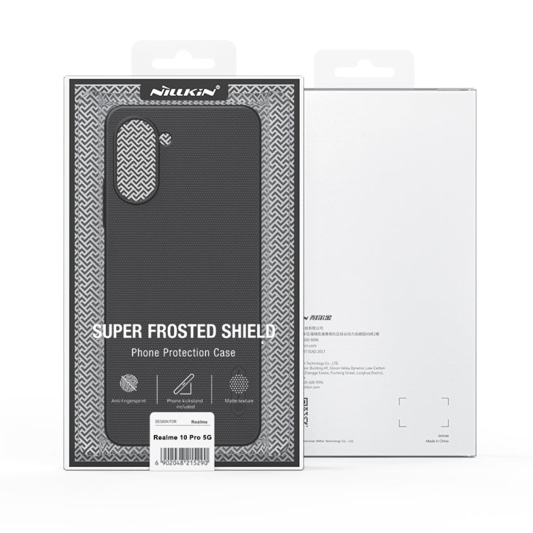 For Realme 10 Pro 5G NILLKIN Frosted PC Phone Case