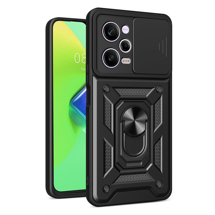For Xiaomi Redmi Note 12 Pro 5G Sliding Camera Cover Design Phone Case