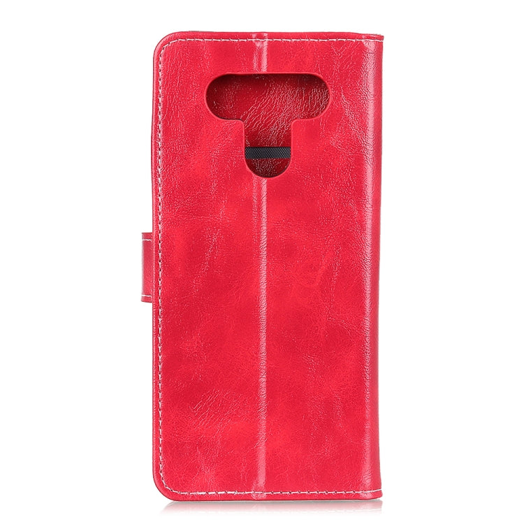 For LG K51 / Q51 Retro Crazy Horse Texture Horizontal Flip Leather Case with Holder & Card Slots & Photo Frame & Wallet