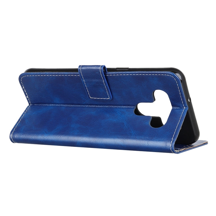 For LG K51 / Q51 Retro Crazy Horse Texture Horizontal Flip Leather Case with Holder & Card Slots & Photo Frame & Wallet