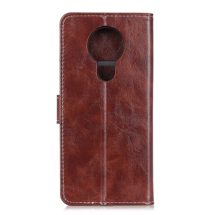 For Nokia 5.3 Retro Crazy Horse Texture Horizontal Flip Leather Case with Holder & Card Slots & Photo Frame & Wallet